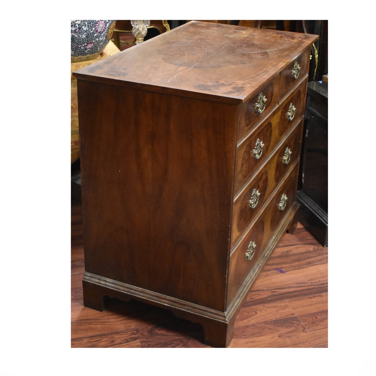 Baker Furniture Burl Walnut Chest