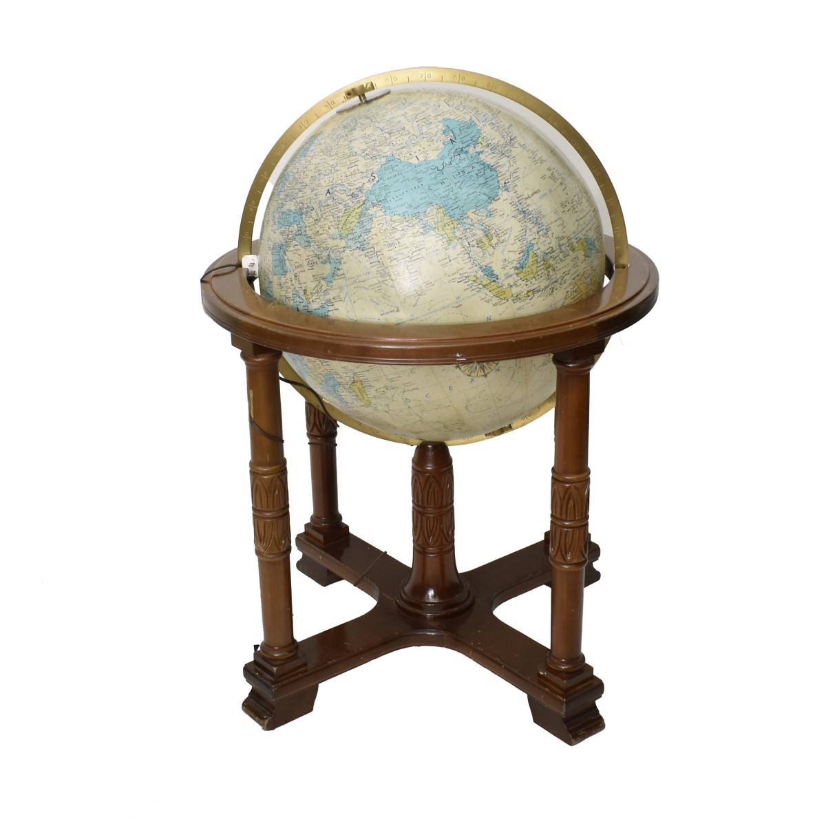 Replogle Heirloom Lighted Globe on Stand.