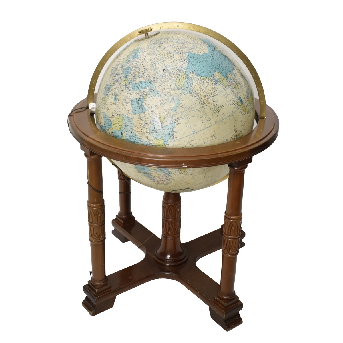 Replogle Heirloom Lighted Globe on Stand.