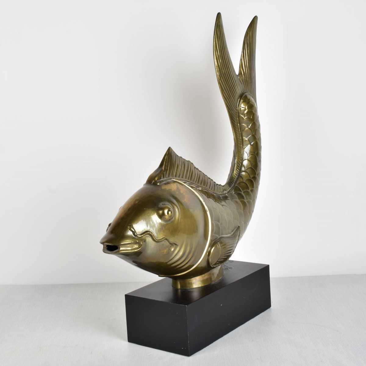 Brass Fish Sculpture