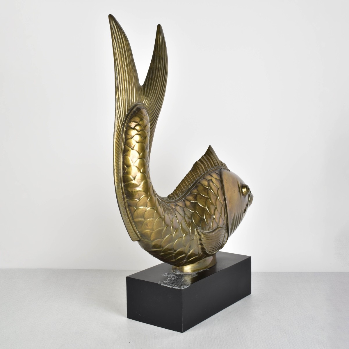 Brass Fish Sculpture