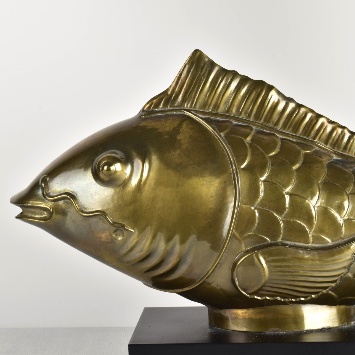 Brass Fish Sculpture