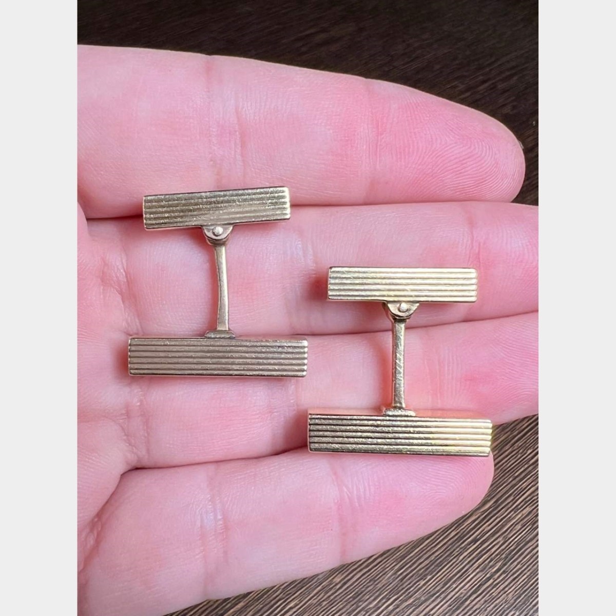 Tiffany & Co 14K Cufflinks