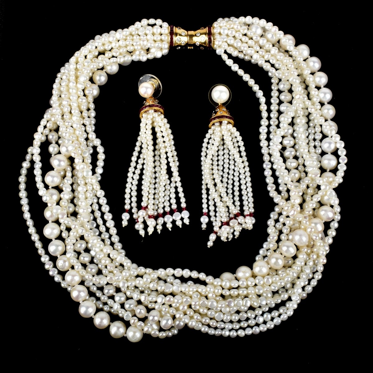 Pearl, Gemstone and 18K Jewelry