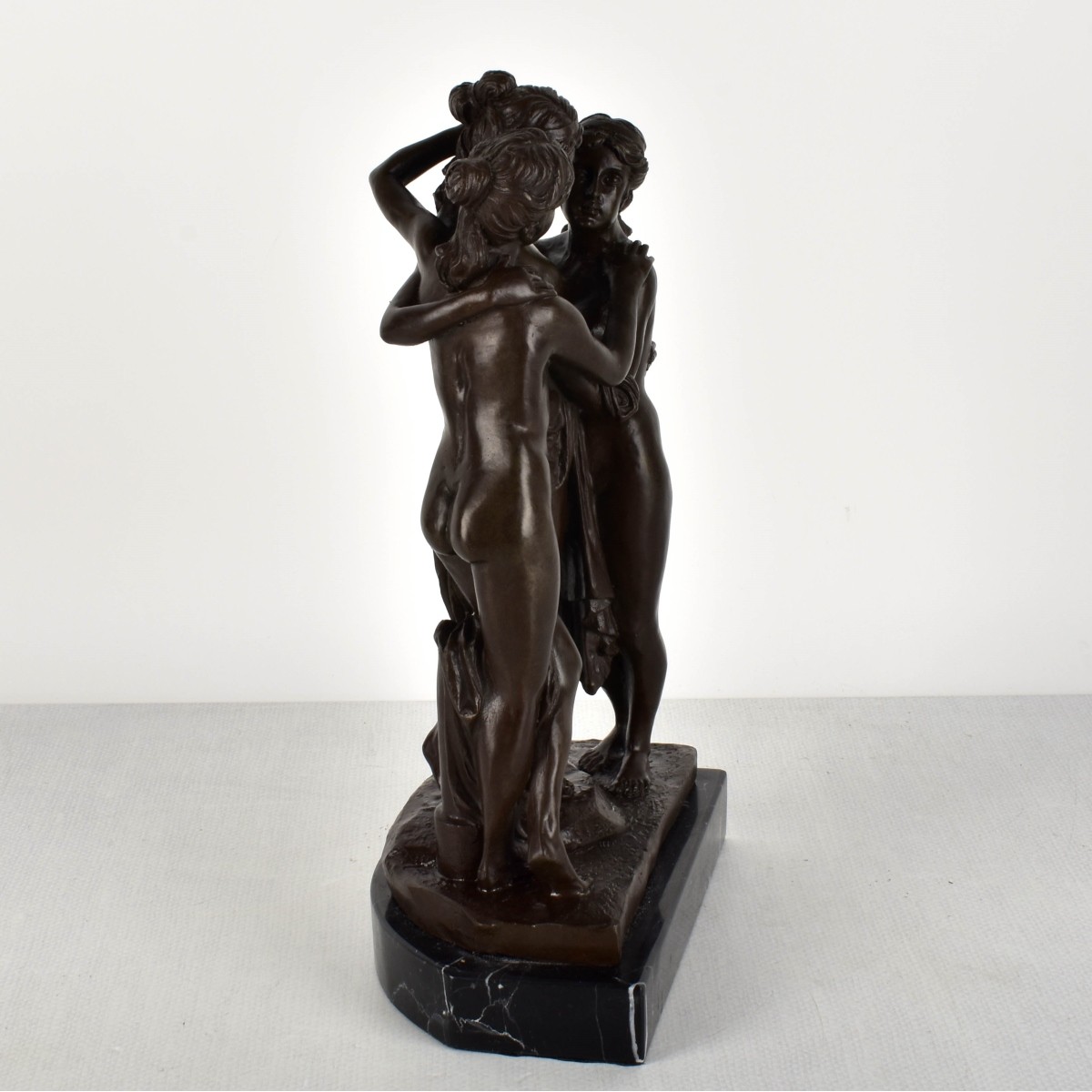 Three Graces Bronze Figurine