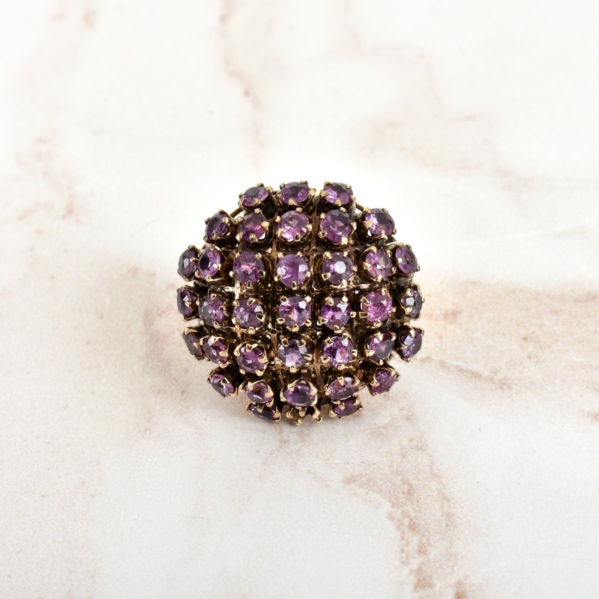 Amethyst and 14K Ring