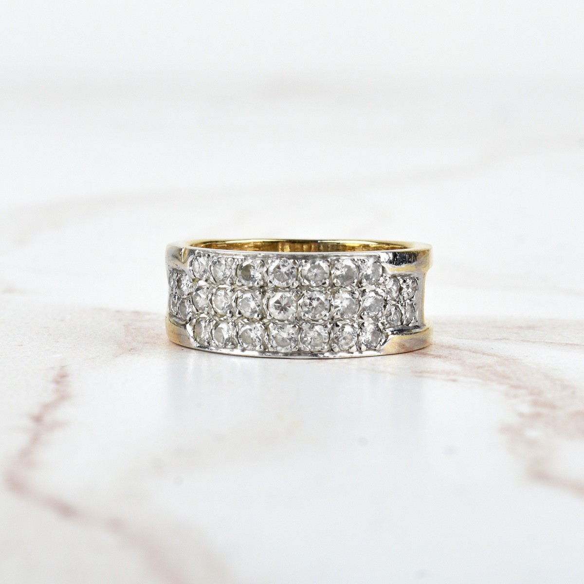 Diamond and 14K Ring