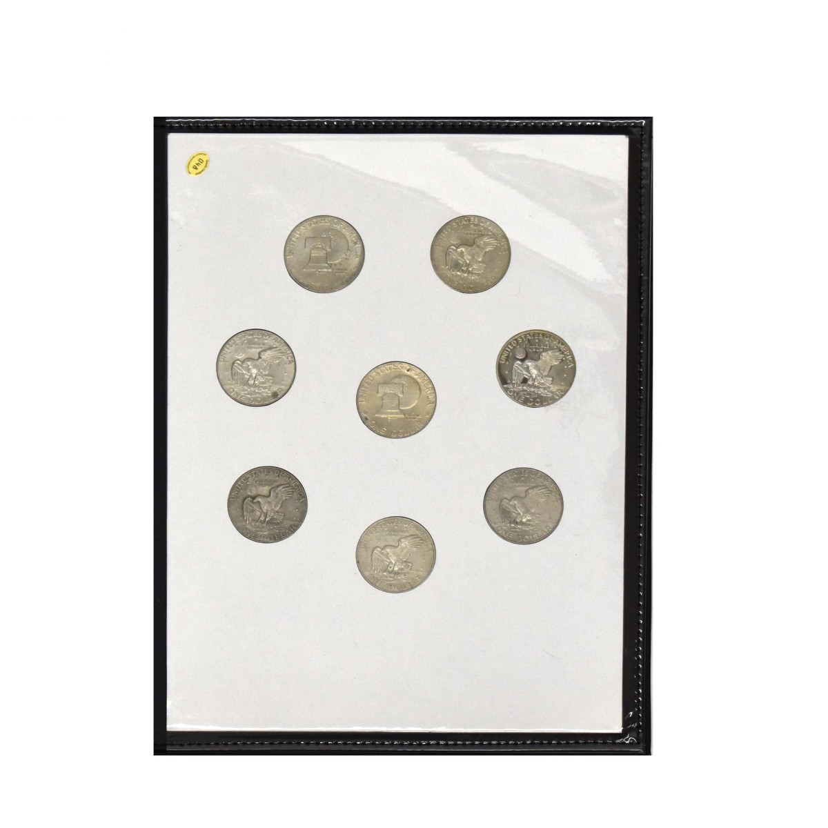 Eisenhower One Dollar Coins in Folios