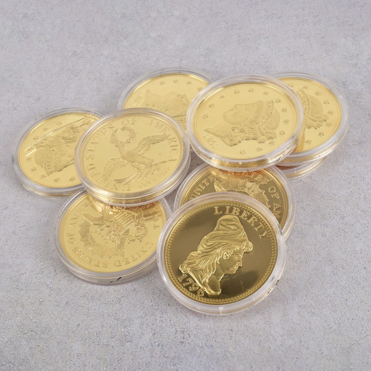 US Gold Clad Coins