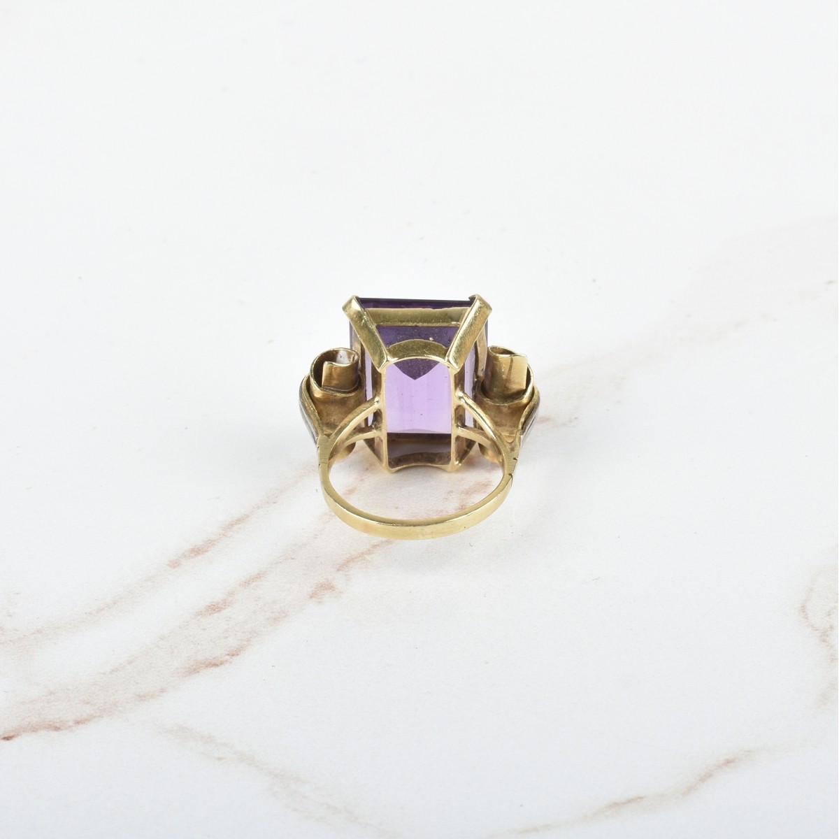 Amethyst and 14K Ring