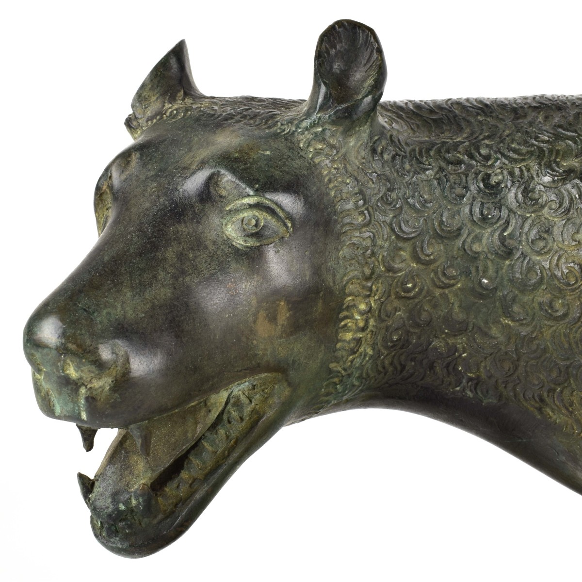 Romulus and Remus Bronze Figurine