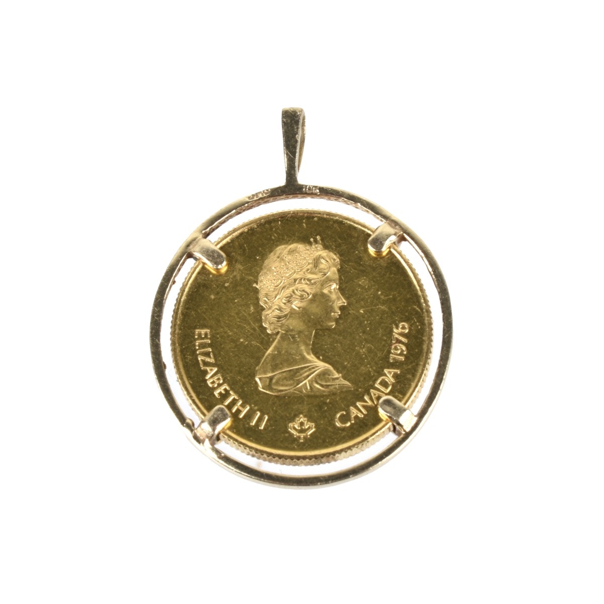 Gold Coin and 10K Pendant