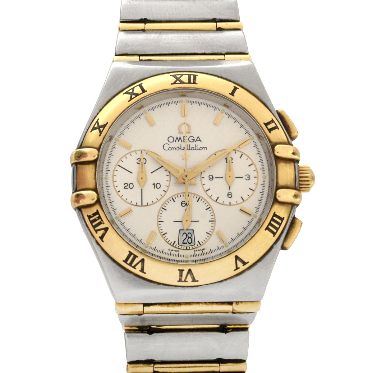 Omega Double Eagle Chronograph Watch