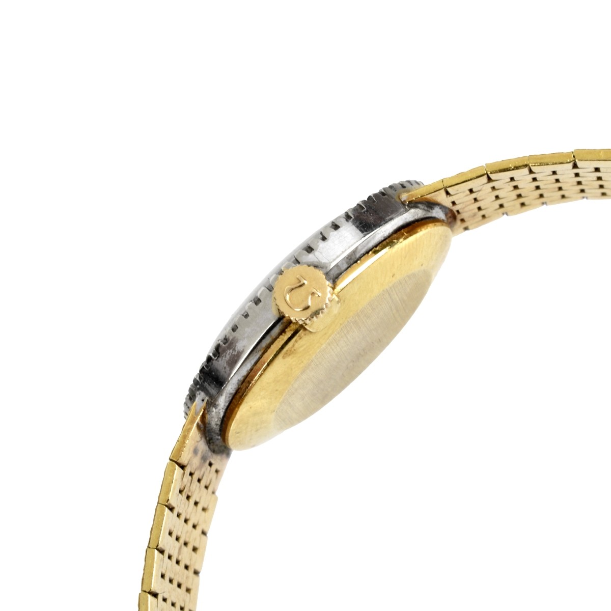 Omega Diamond and 18K Watch