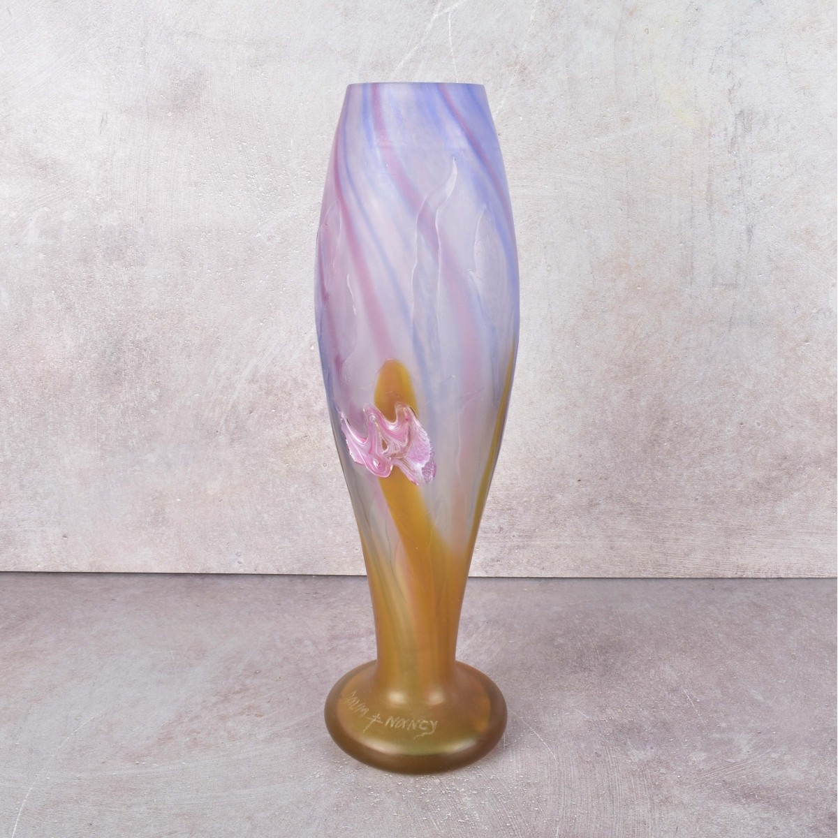 Daum Nancy French Art Nouveau Vase