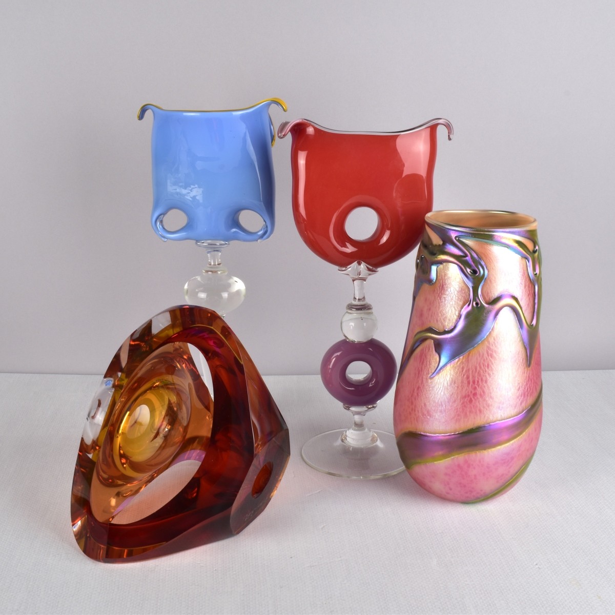 Collection of Modern Art Glass