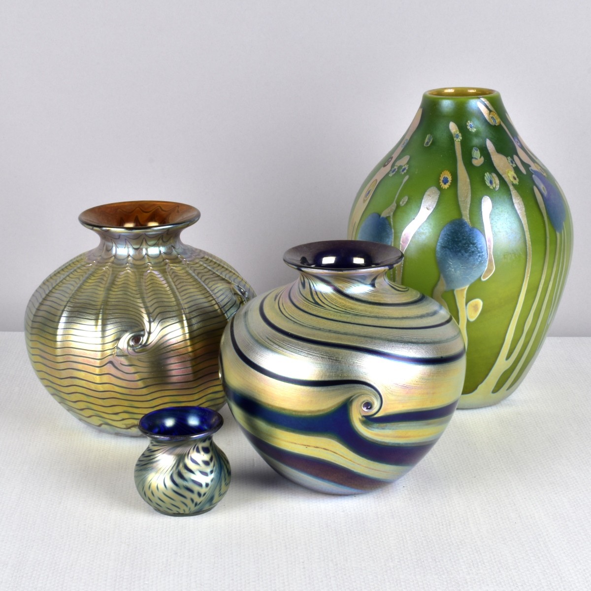 Vintage Art Glass Vases