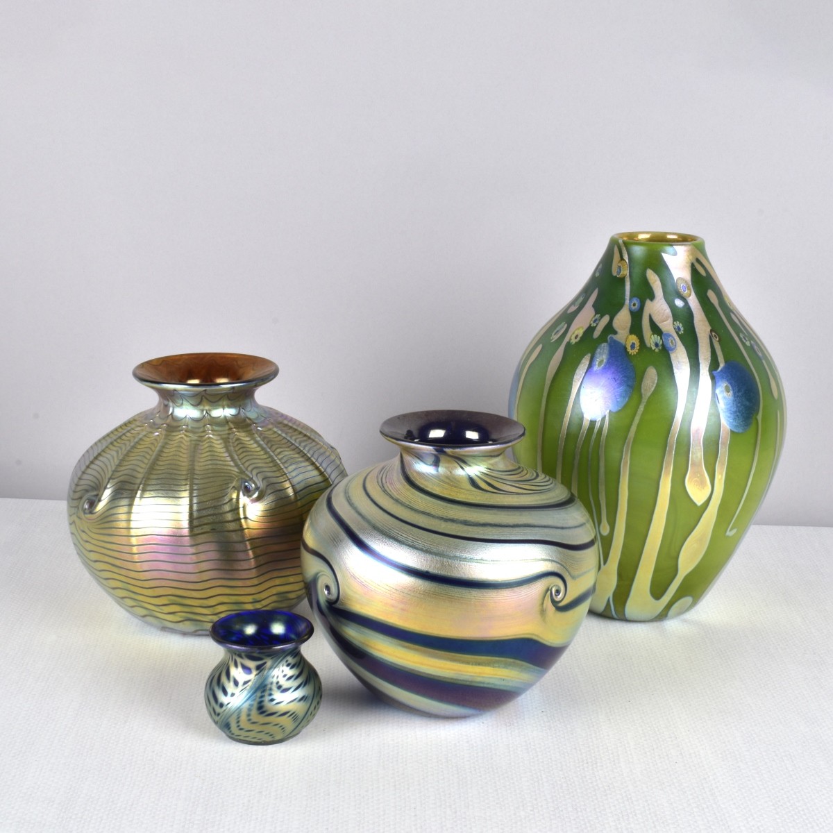 Vintage Art Glass Vases