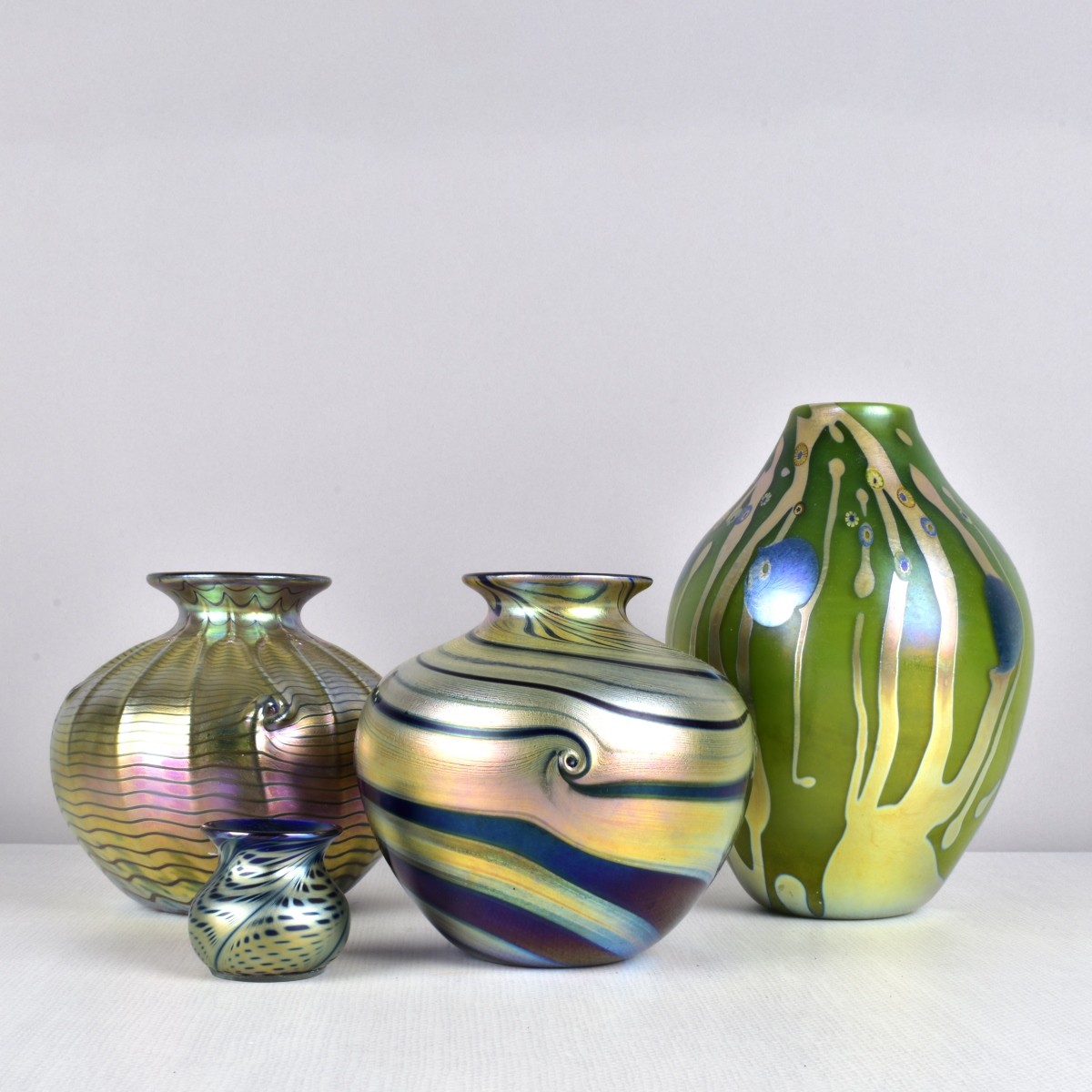 Vintage Art Glass Vases