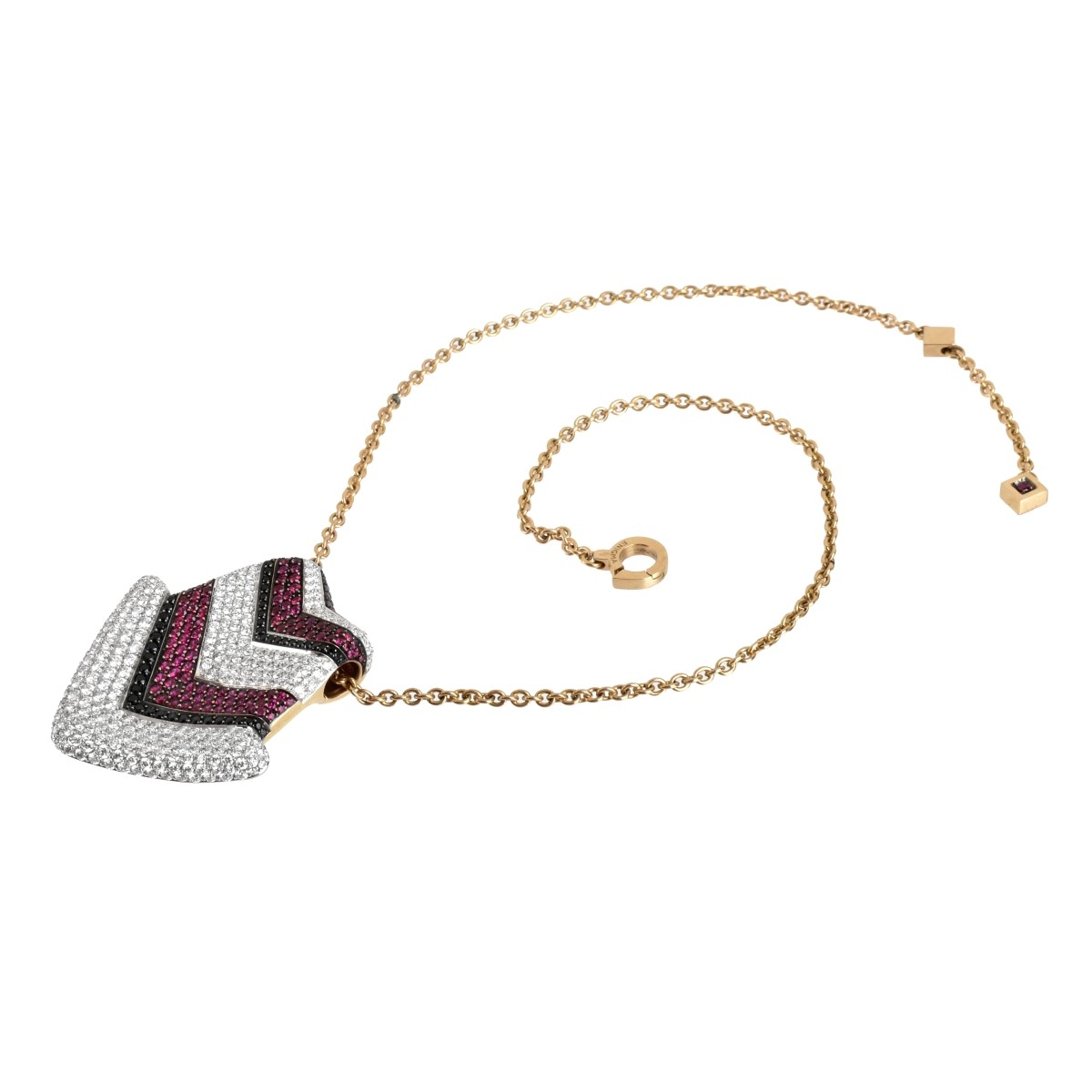 Bulgari Enigma 18K Pendant Necklace