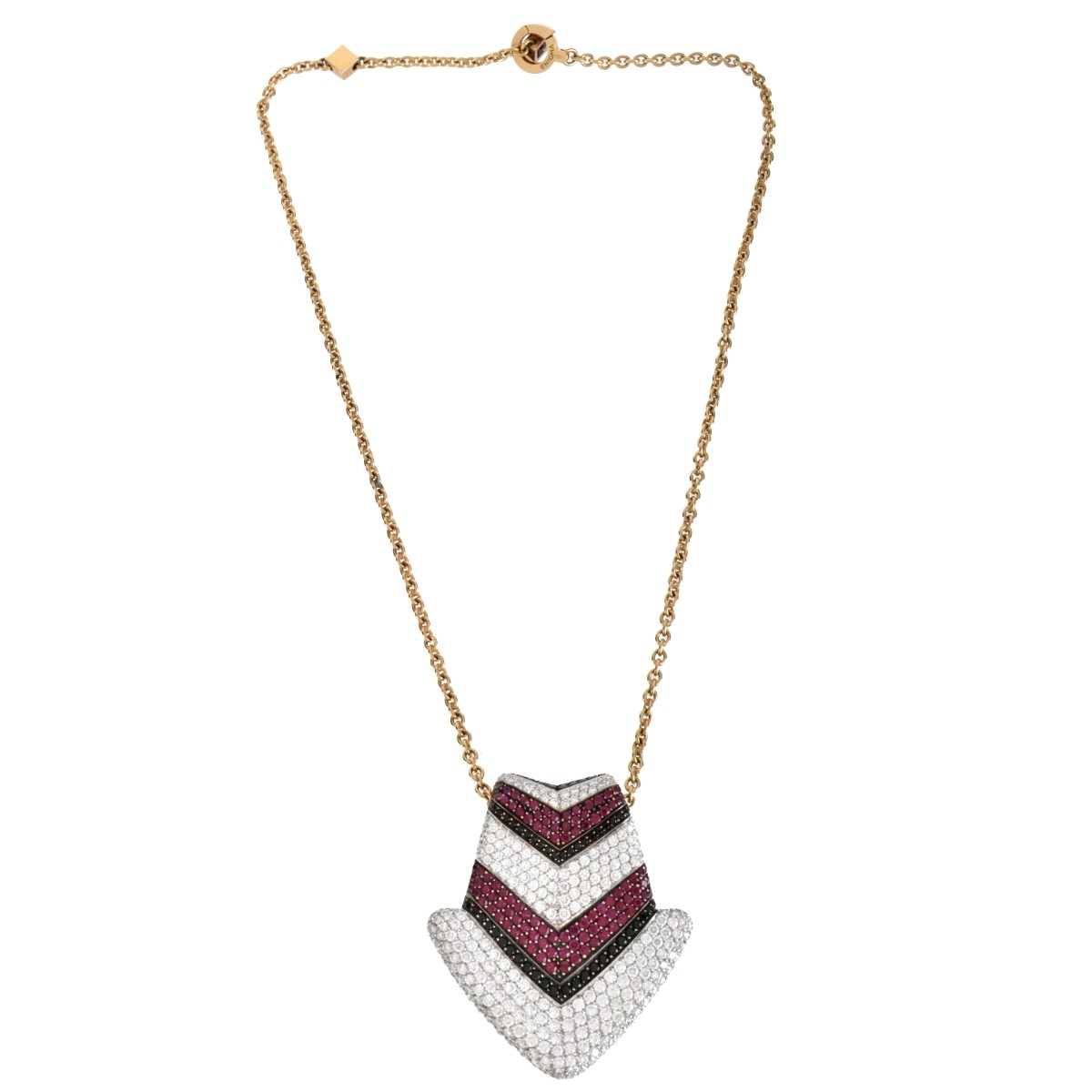 Bulgari Enigma 18K Pendant Necklace