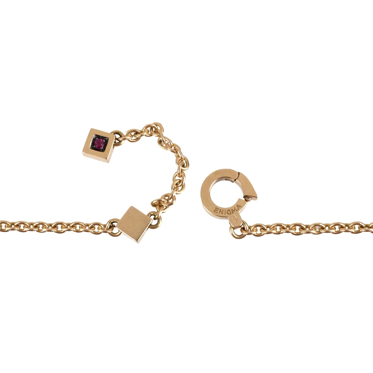 Bulgari Enigma 18K Pendant Necklace