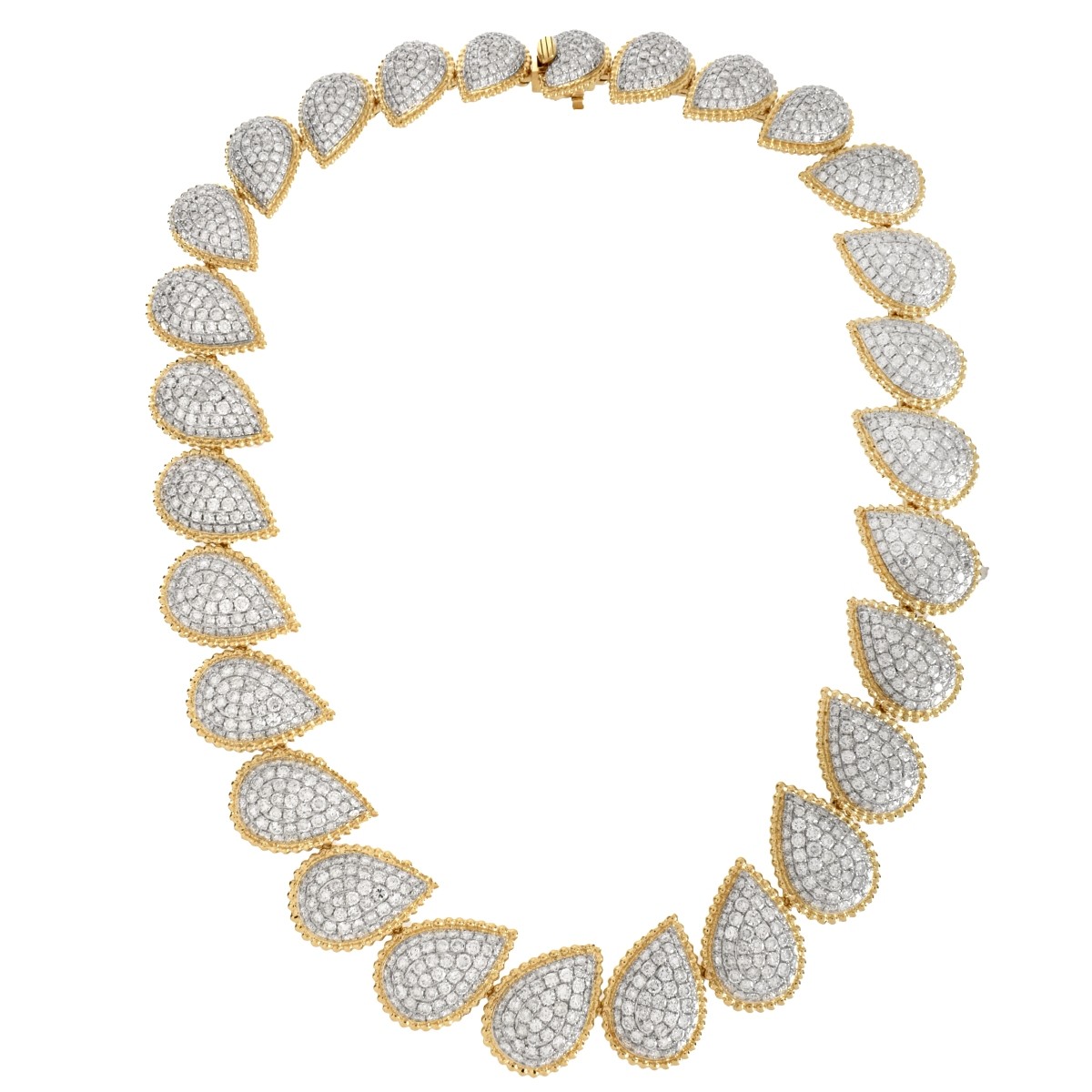 Diamond and 18K Necklace and Bracelet