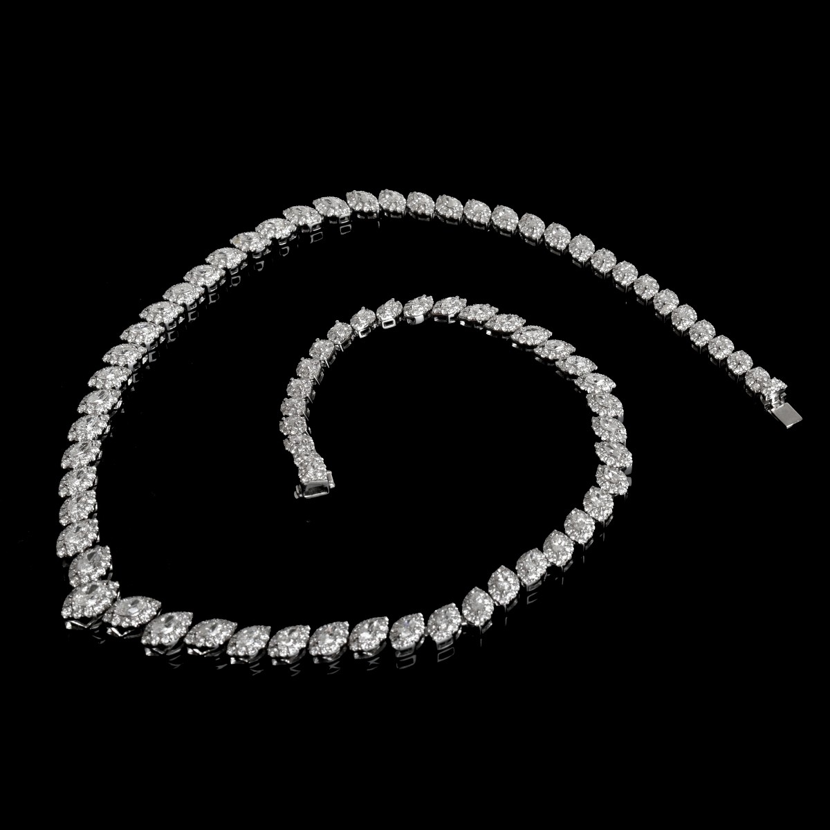 Diamond and 18K Necklace