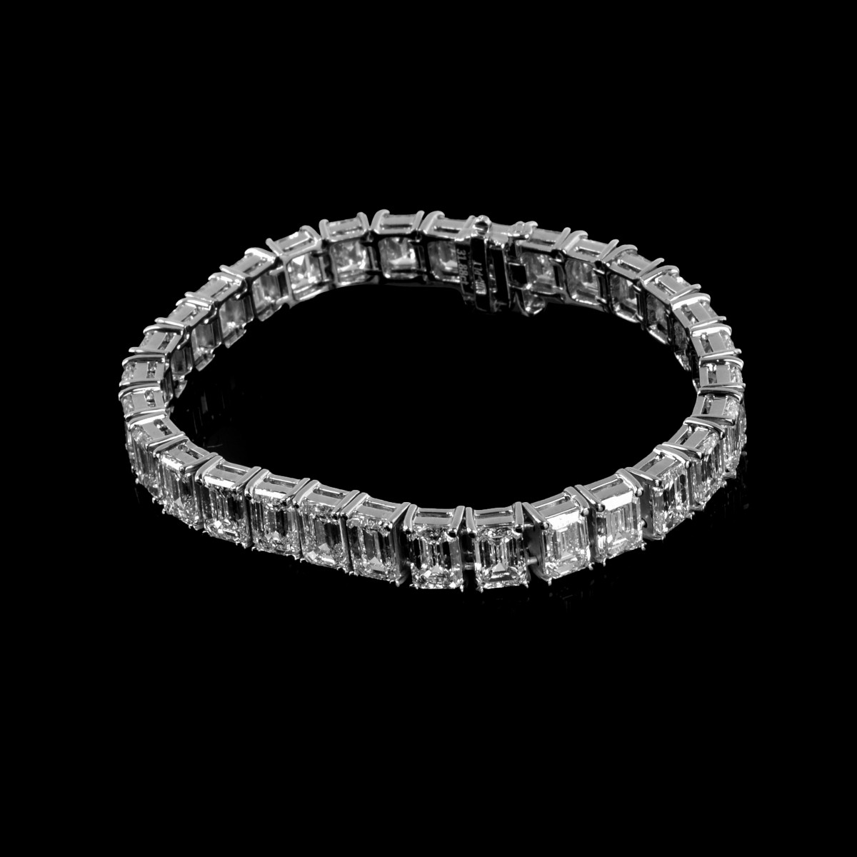 Diamond and Platinum Bracelet