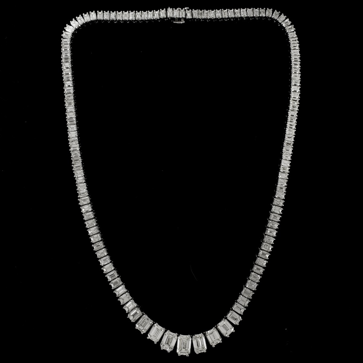 Diamond and Platinum Necklace