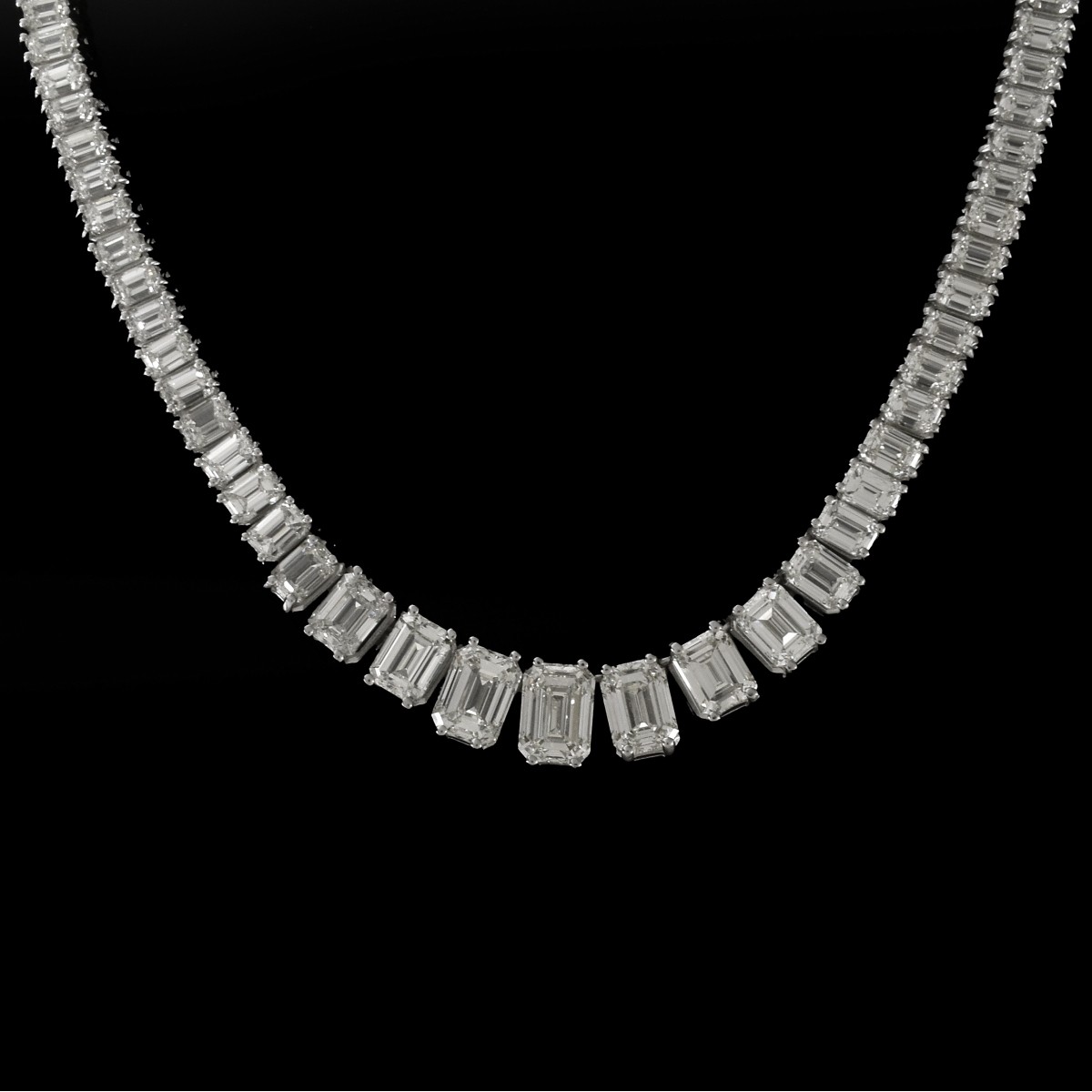 Diamond and Platinum Necklace