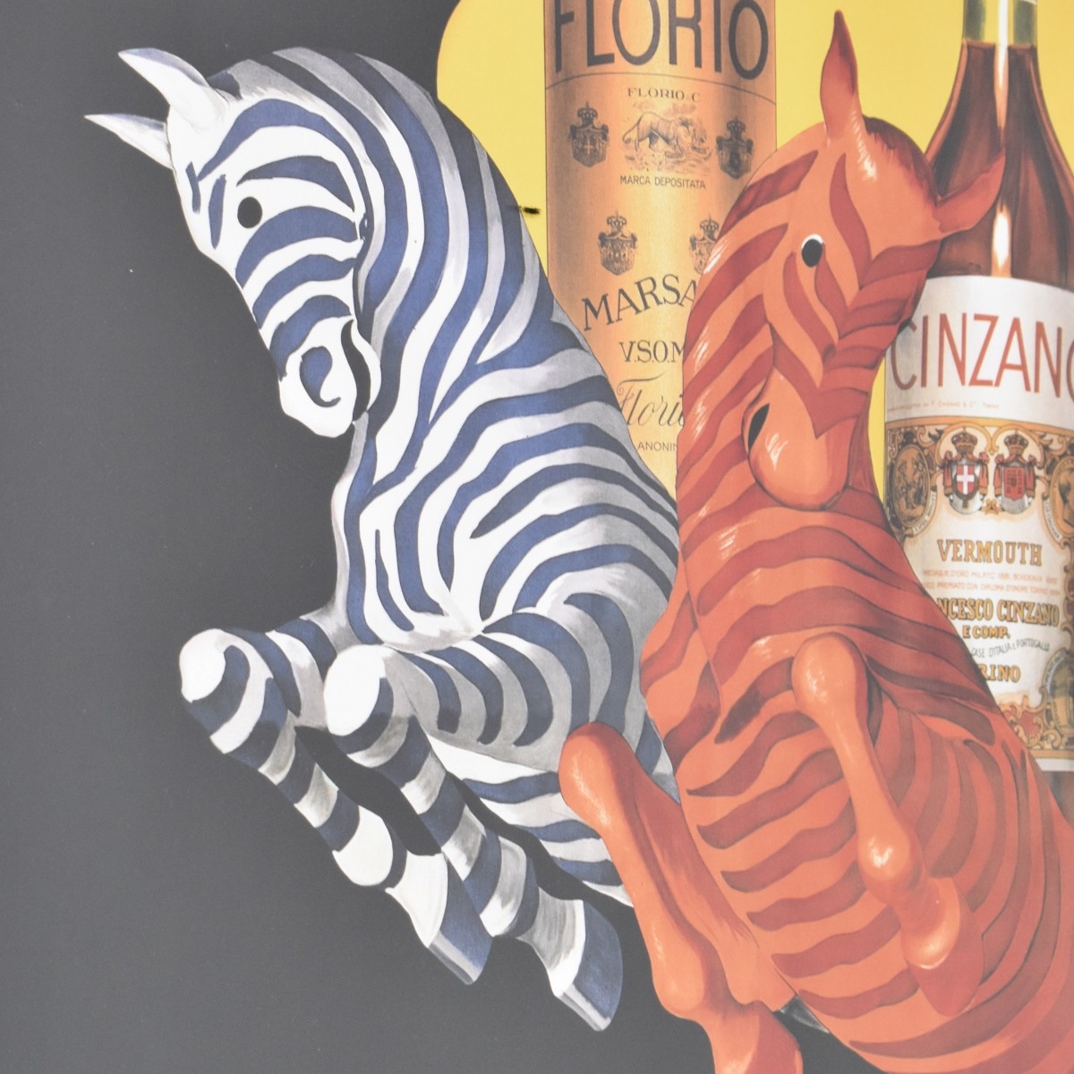 Florio Cinzano Art Poster