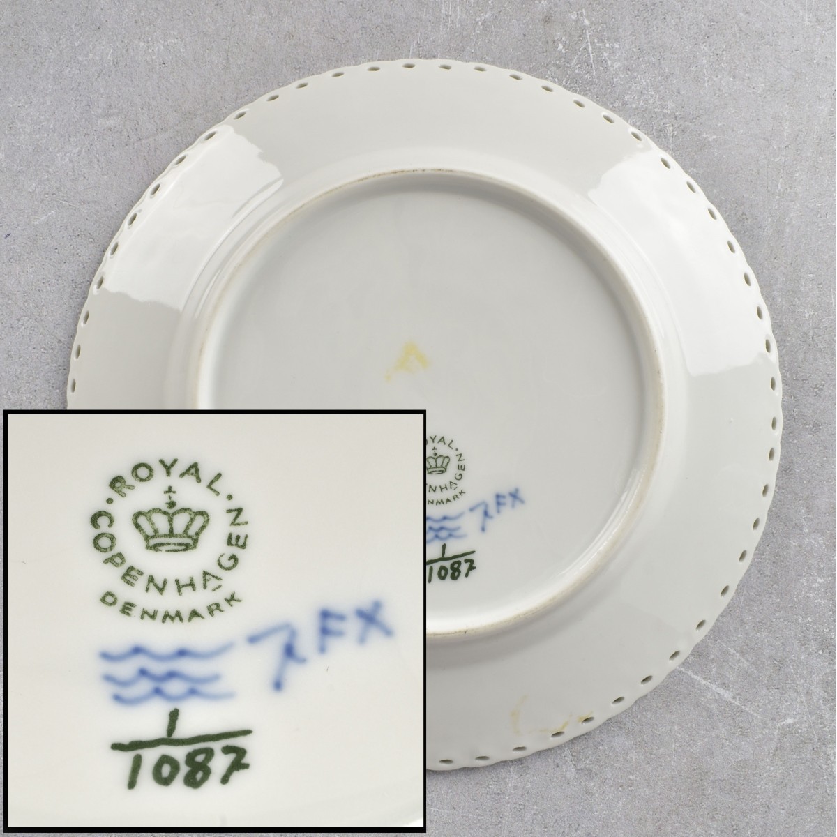 Vintage Royal Copenhagen Porcelain Pieces