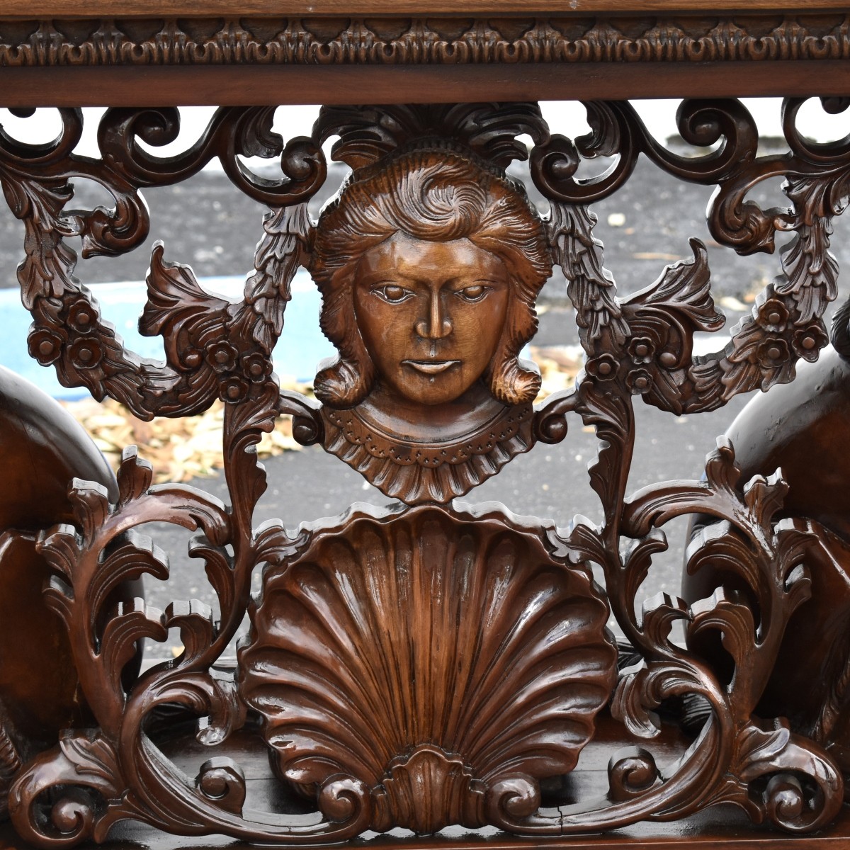 Antique Italian Renaissance Revival Console Table