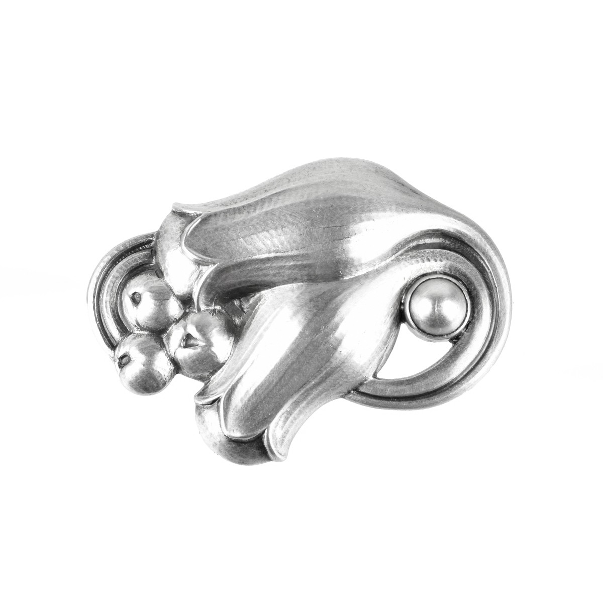 Georg Jensen Silver Brooch