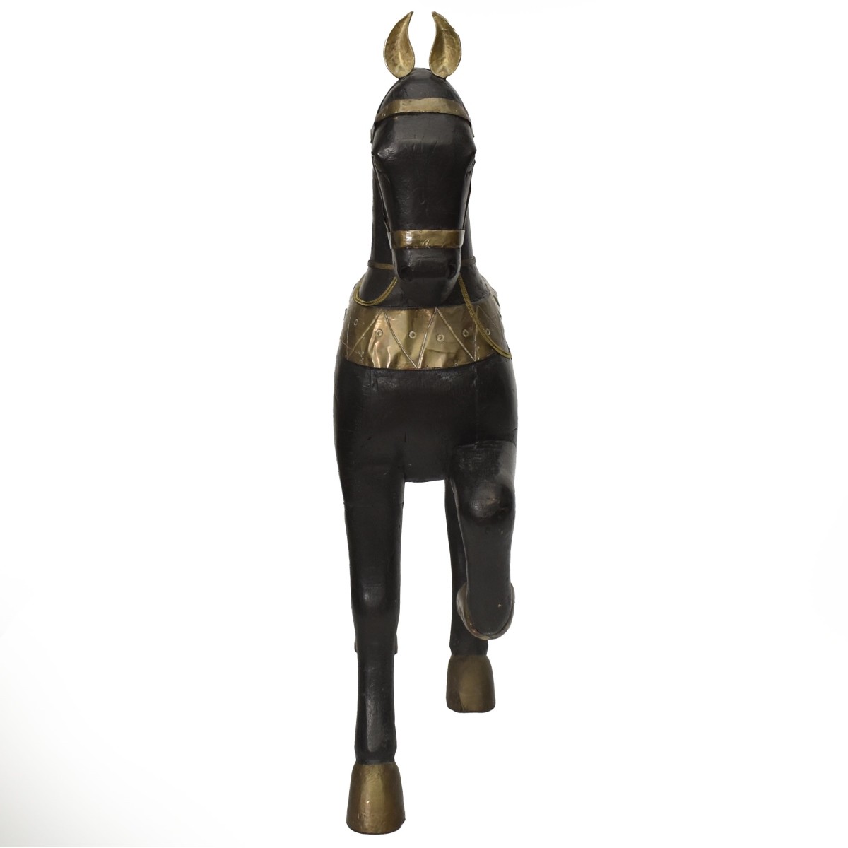 Vintage Carved Polychrome Horse