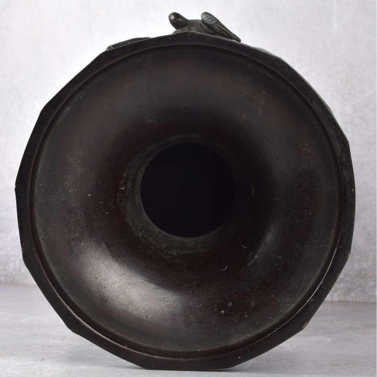 Vintage Japanese Bronze Vase