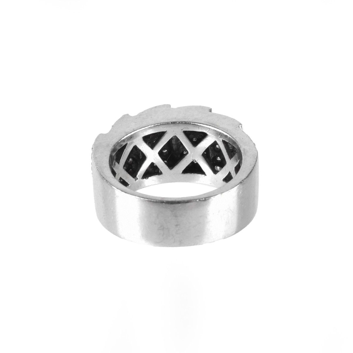 Diamond, Amethyst and 14K Ring