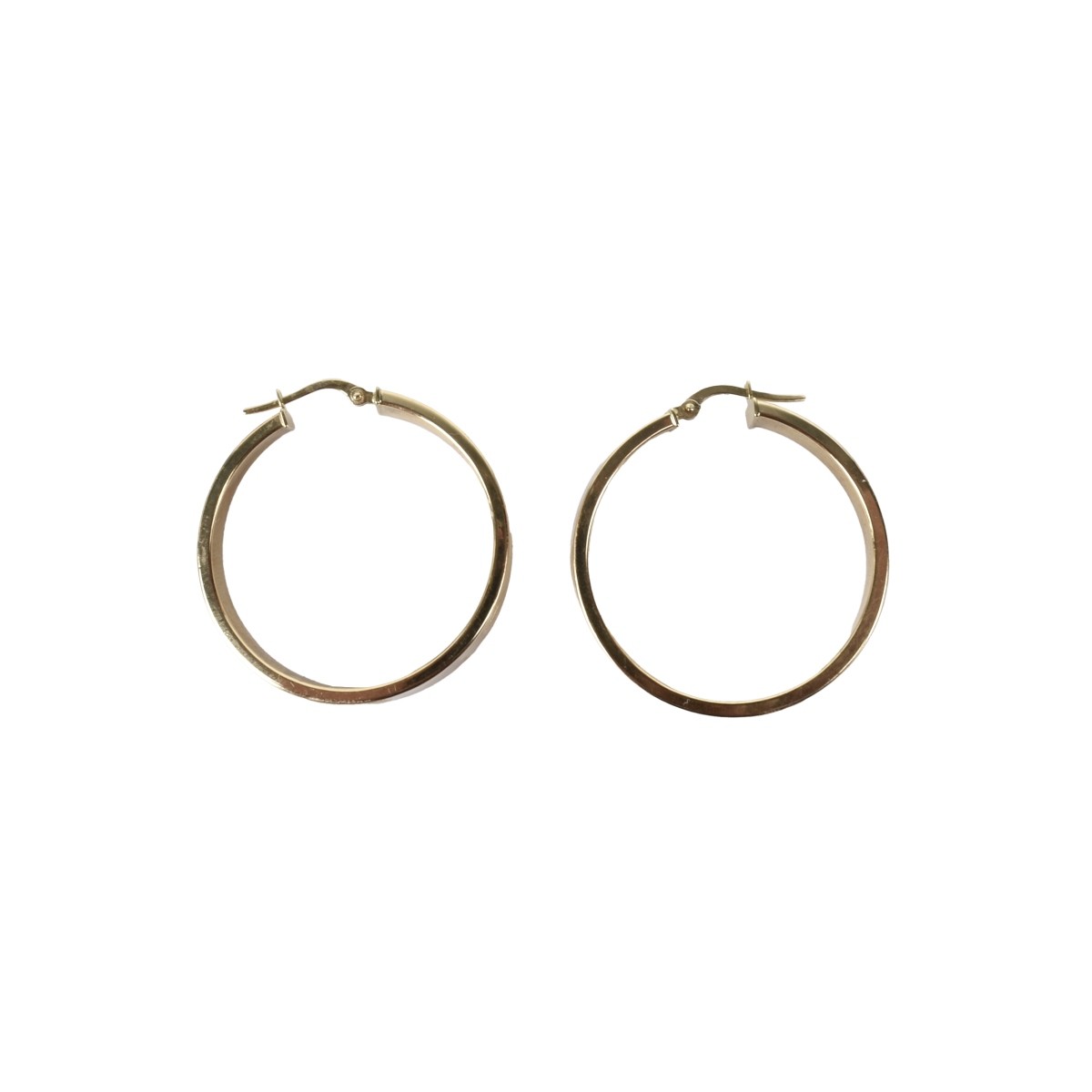 14K Hoop Earrings