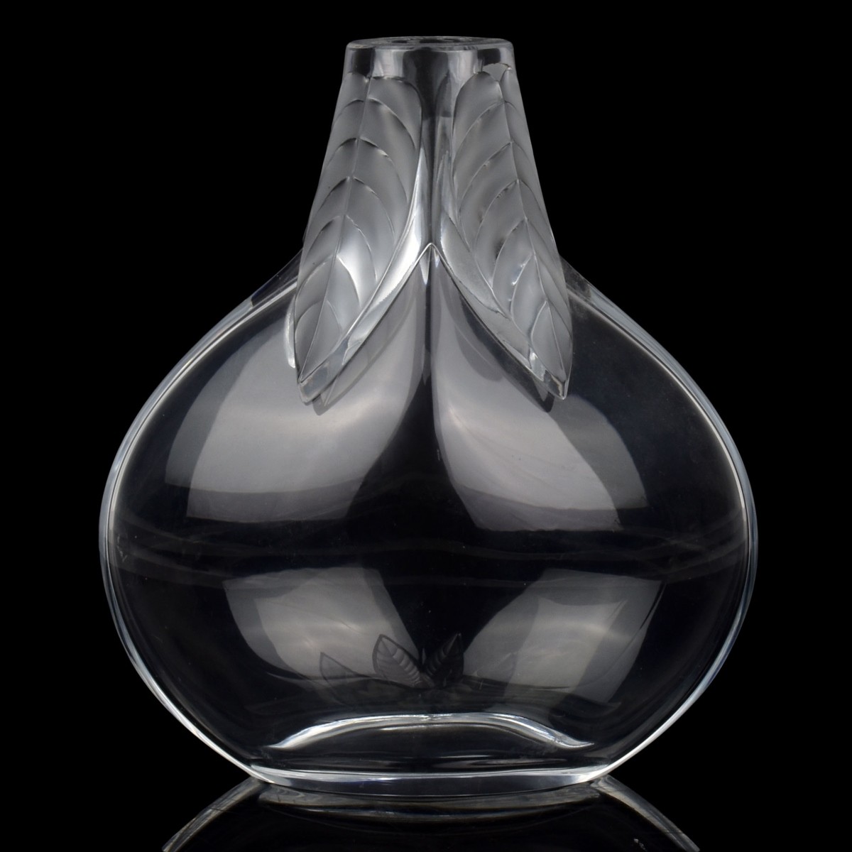 Lalique "Osumi" Crystal Vase