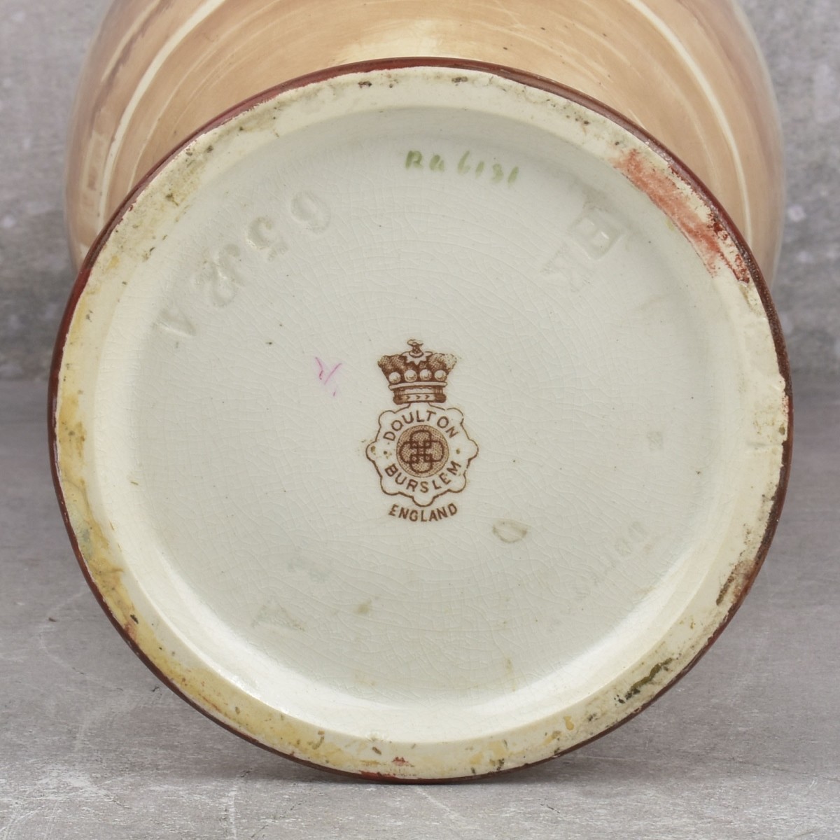 Antique Worcester Cathedral Doulton Burslem Vase