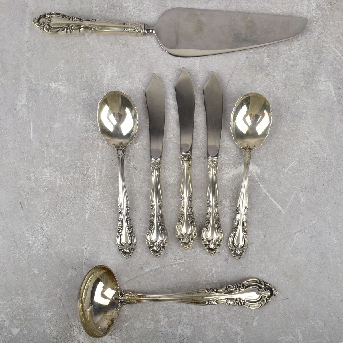Gorham "La Scala" Sterling Silver Serving Pieces