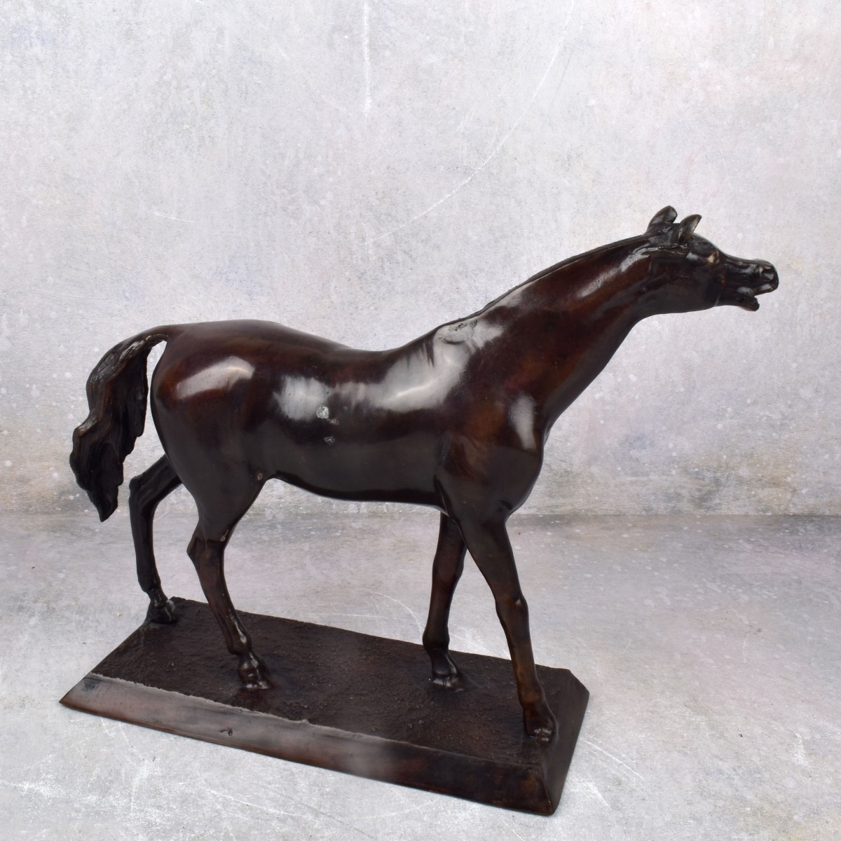 Maitland Smith Bronze Horse Figurine