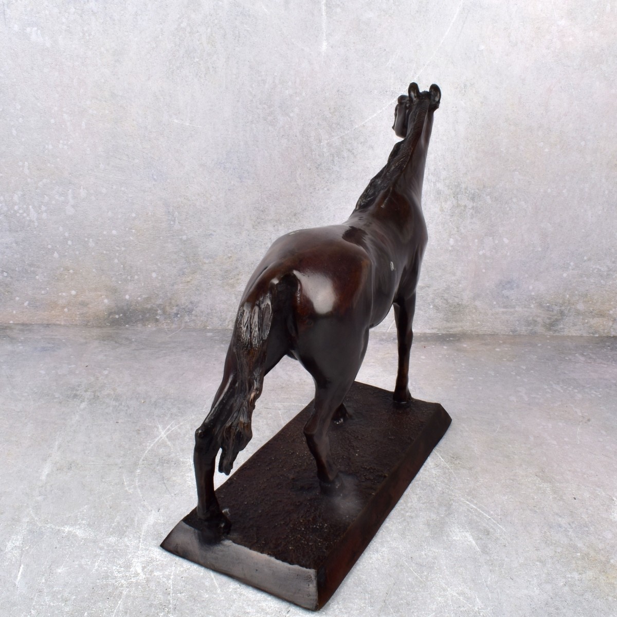 Maitland Smith Bronze Horse Figurine