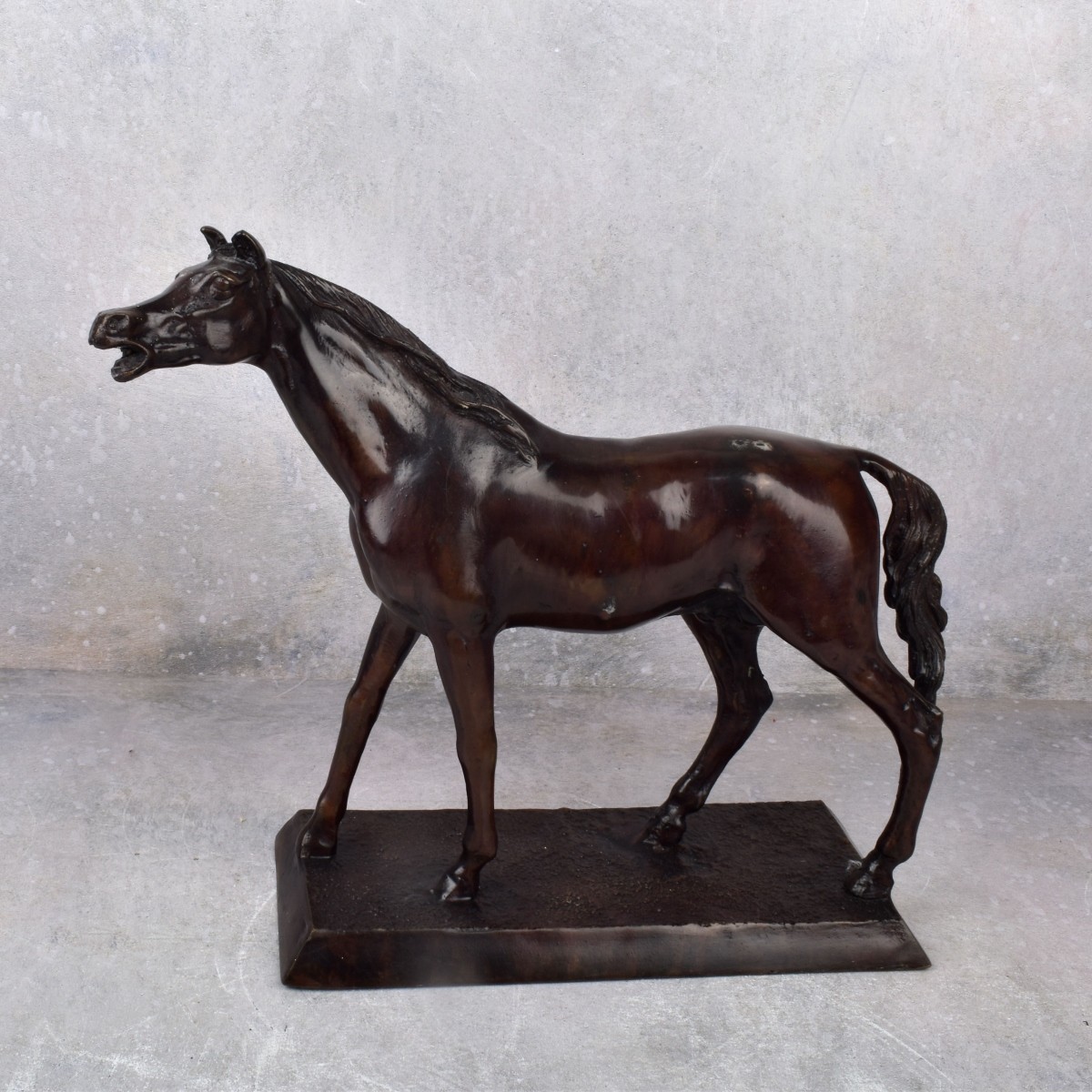 Maitland Smith Bronze Horse Figurine
