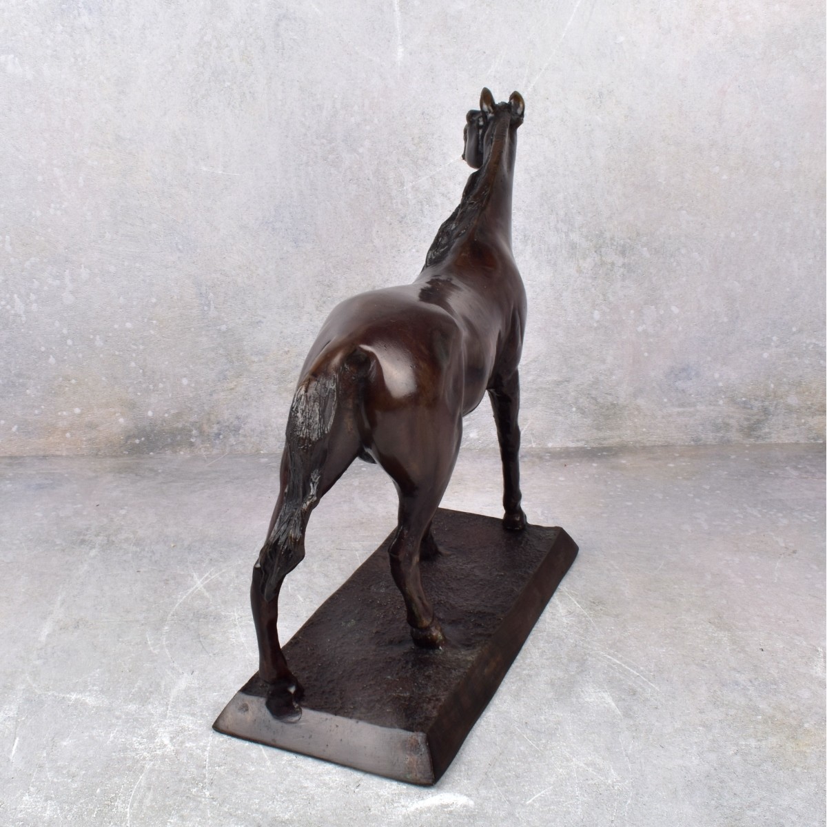 Maitland Smith Bronze Horse Figurine