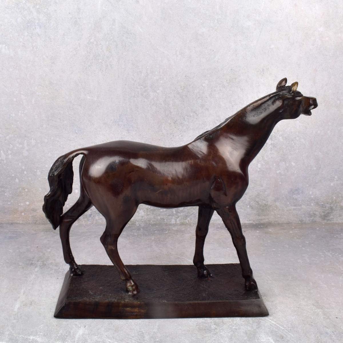 Maitland Smith Bronze Horse Figurine