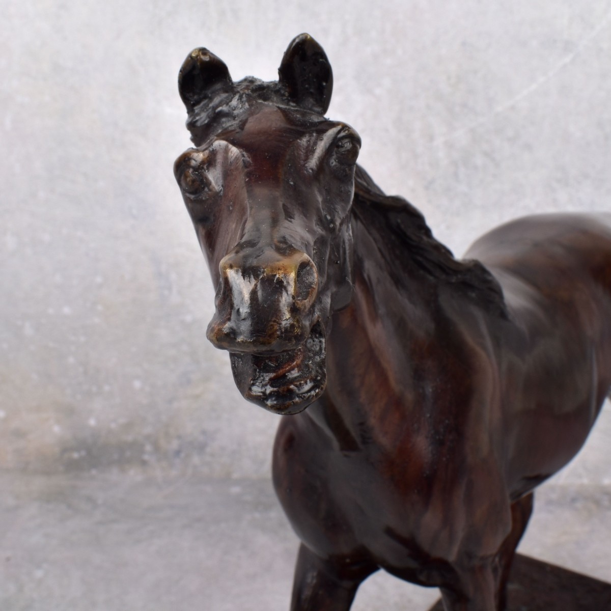 Maitland Smith Bronze Horse Figurine