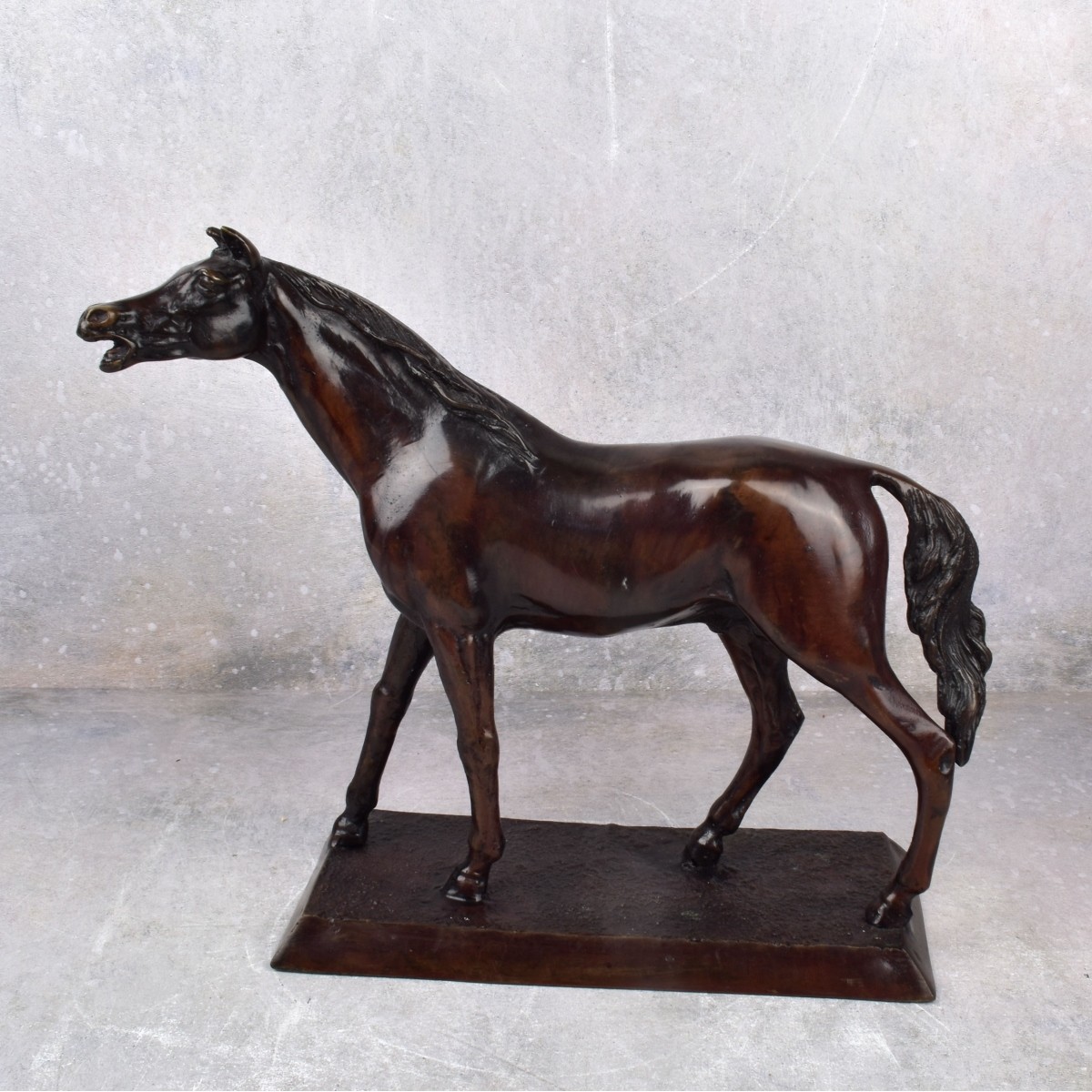 Maitland Smith Bronze Horse Figurine