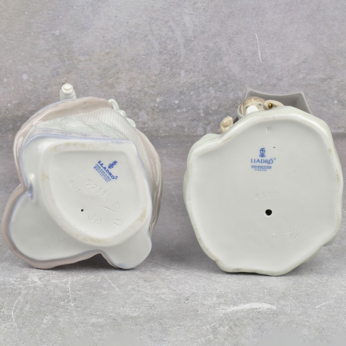Lladro Glazed Porcelain Figurines